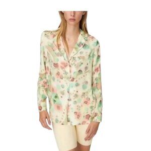 Wilfred Free Briona Blouse Yellow Size L Aritzia